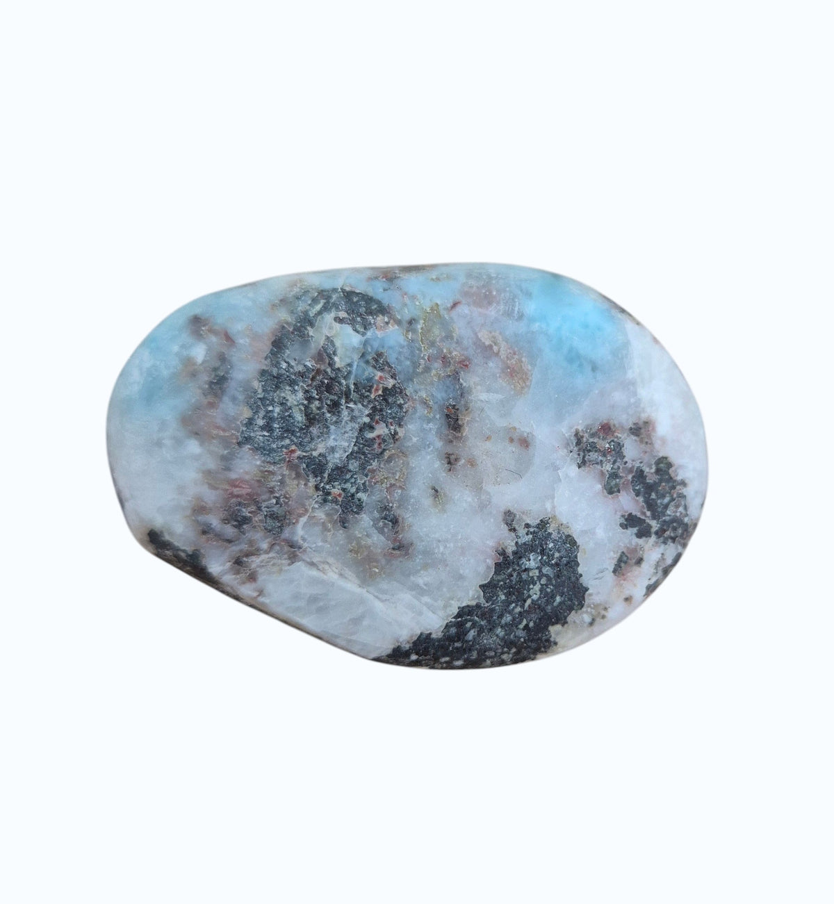 Larimar Palm Stone