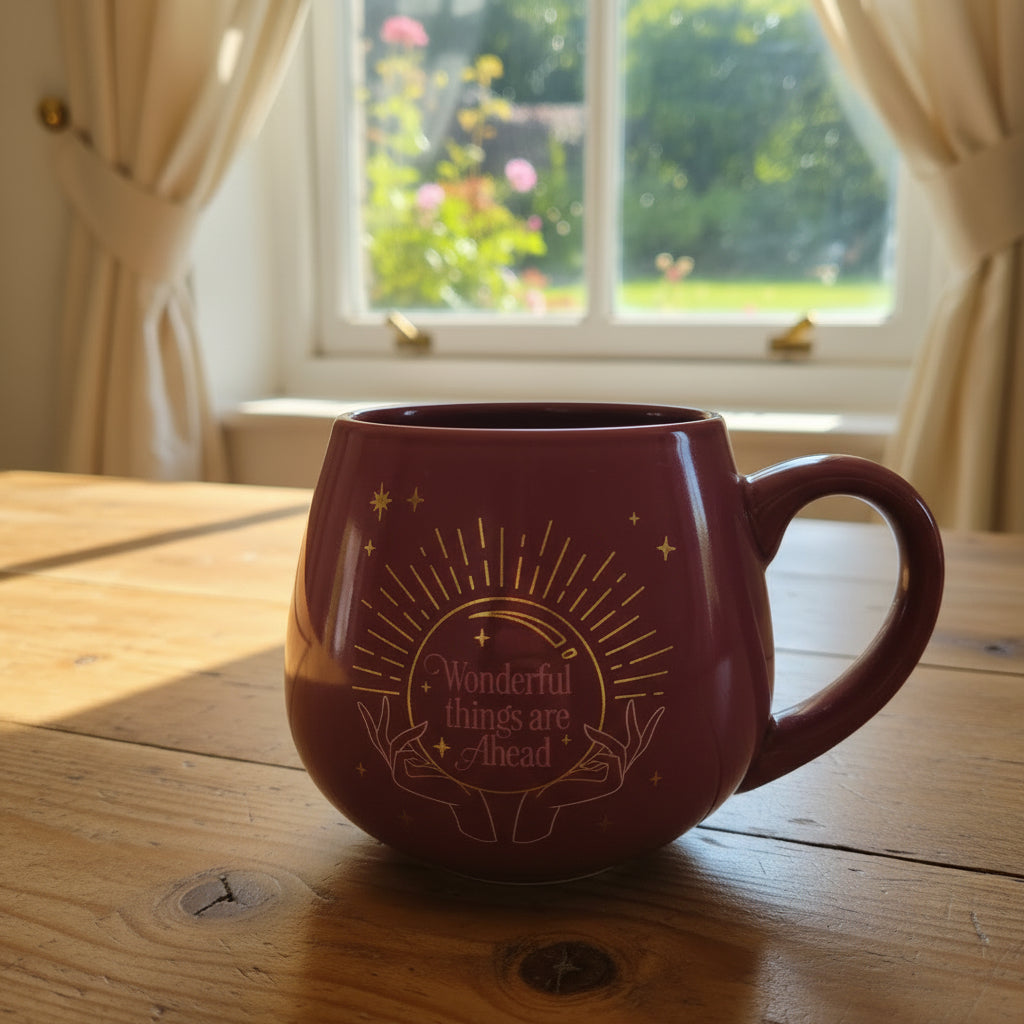 Pink Colour Changing Fortune Teller Mug