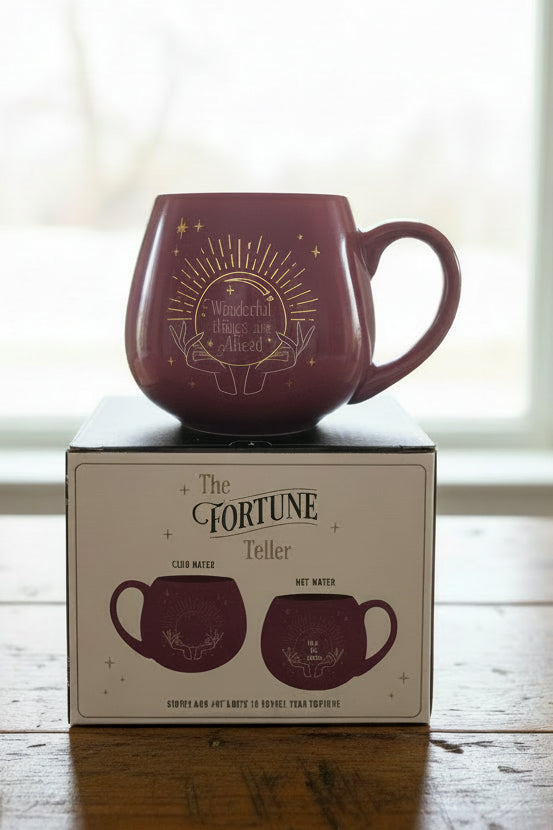 Pink Colour Changing Fortune Teller Mug