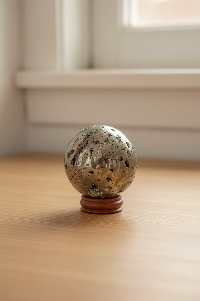 Small Pyrite Sphere