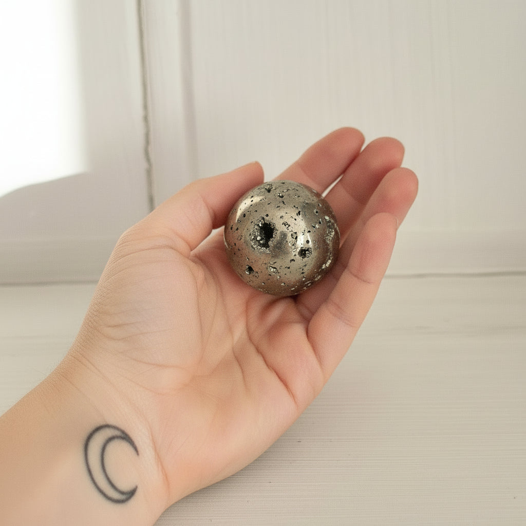 Small Pyrite Sphere
