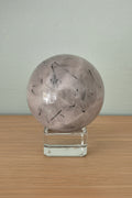 Tourmaline in Quartz Sphere