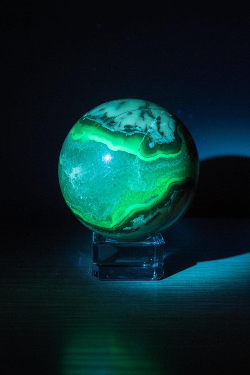 Volcano Agate Sphere