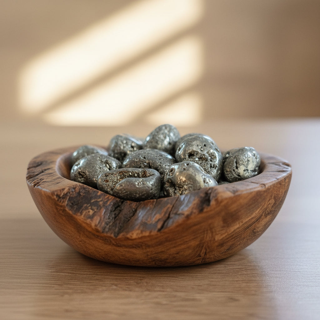 Pyrite Tumble Stones
