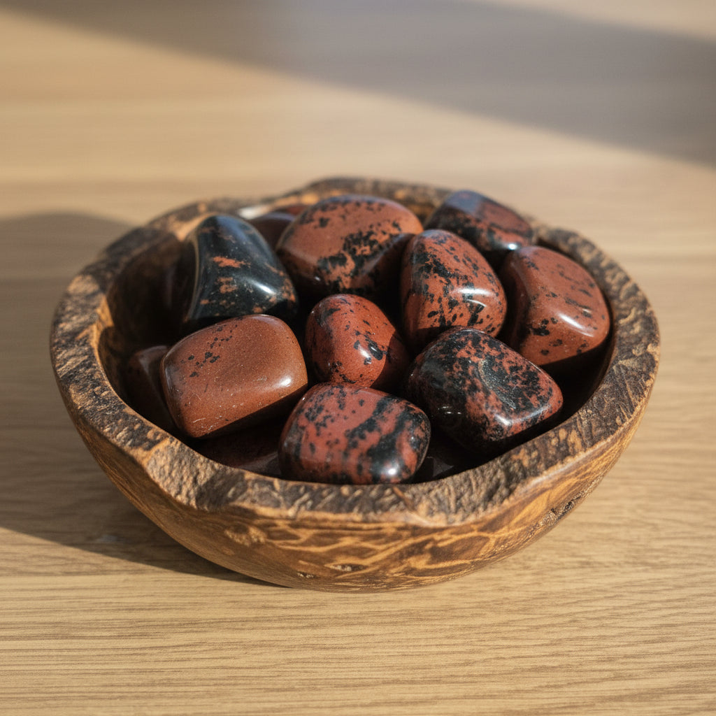 Mahogany Obsidian Tumble Stones