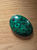 Malachite Palm Stone