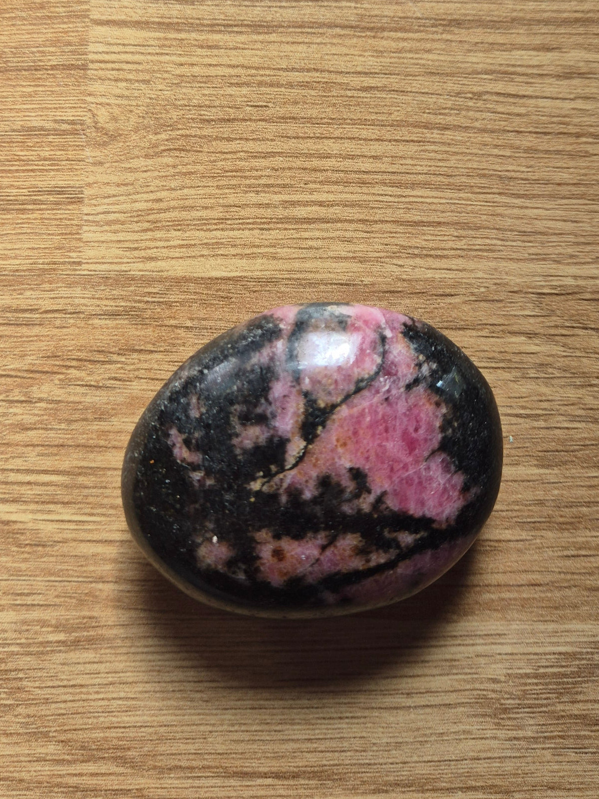 Rhodonite Palm Stone