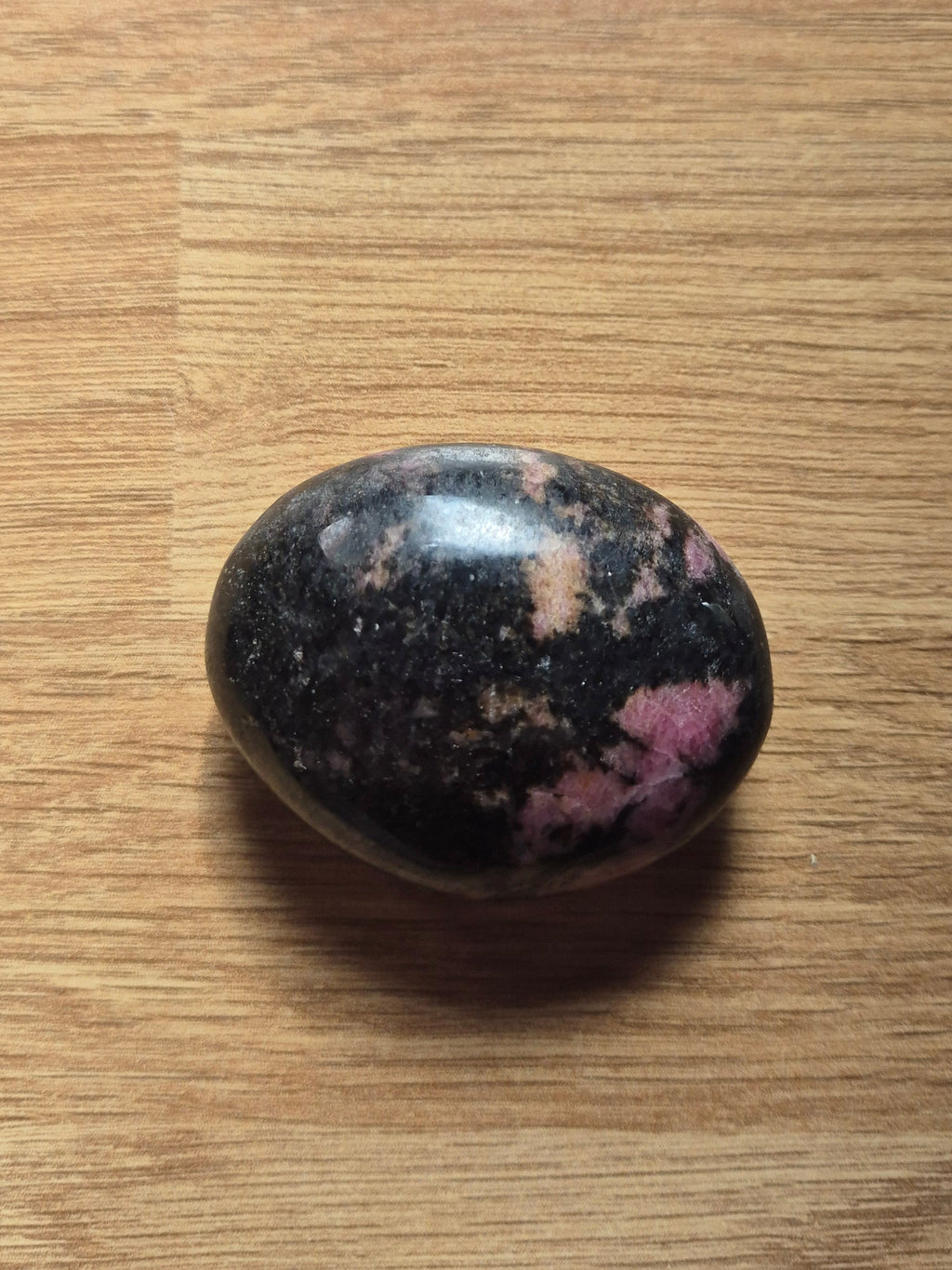 Rhodonite Palm Stone