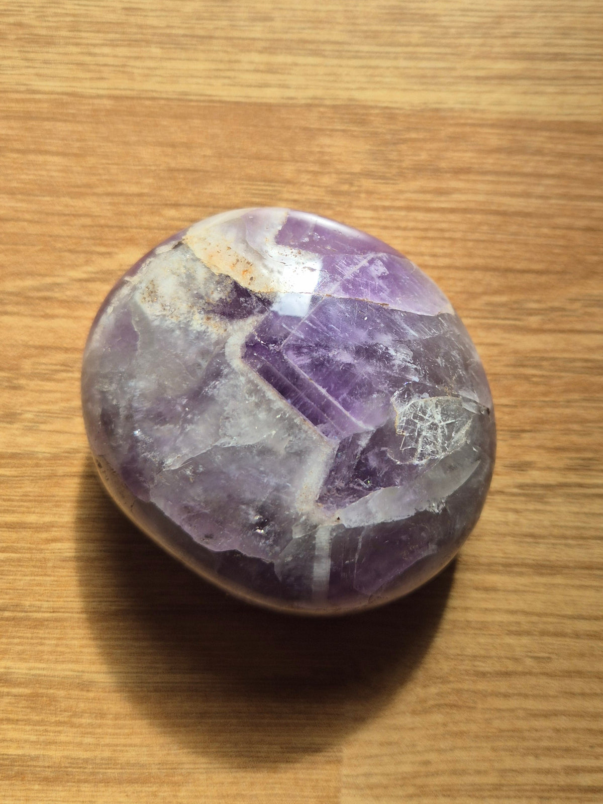 Dream Amethyst Palm Stone