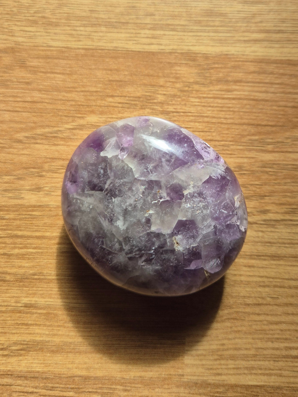 Dream Amethyst Palm Stone