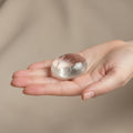 Clear Quartz Palm Stone