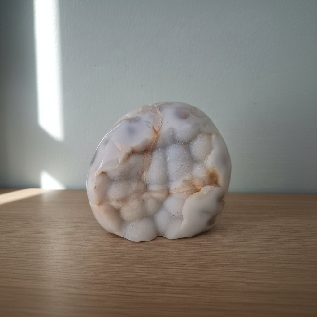 Sculptural Botryoidal Agate Freeform