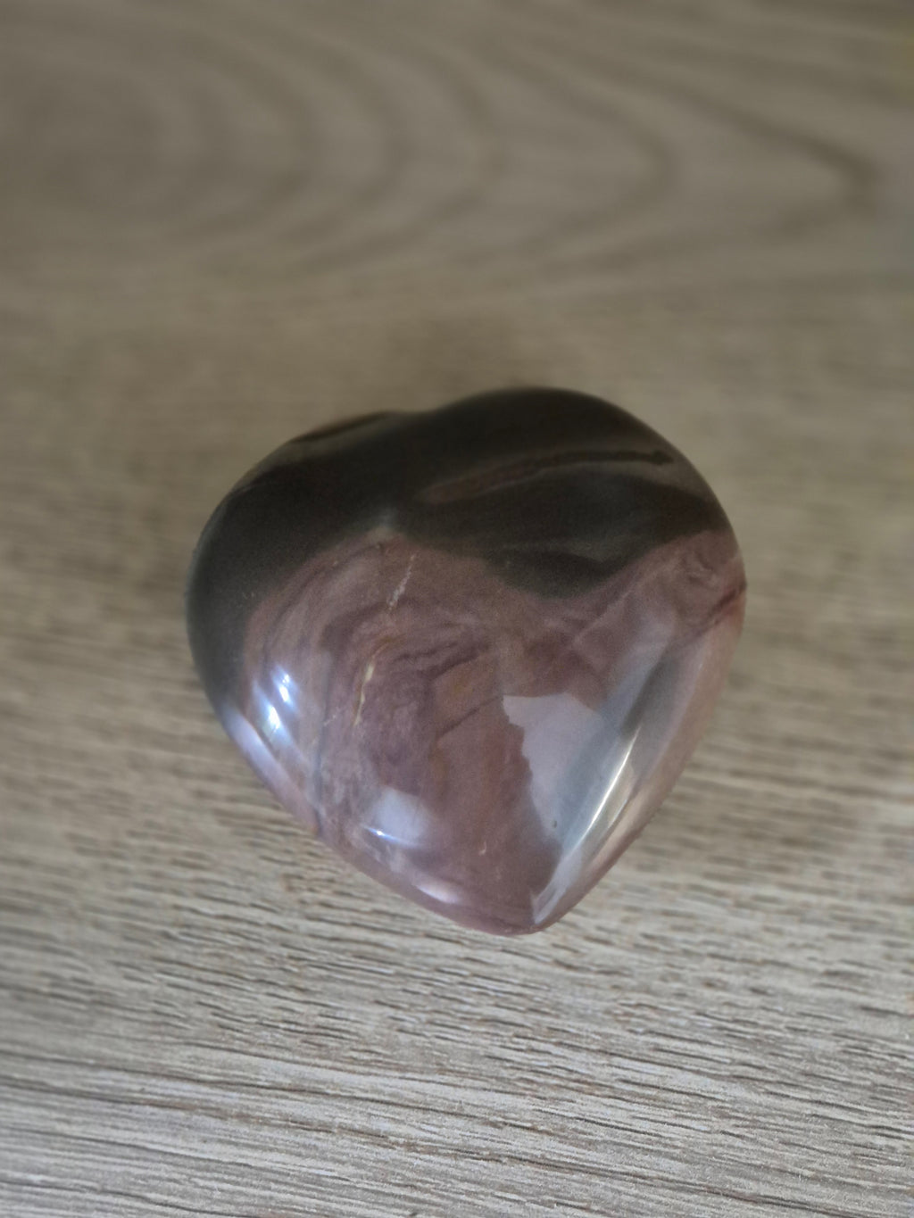 Vibrant Polychrome Jasper Polished Heart