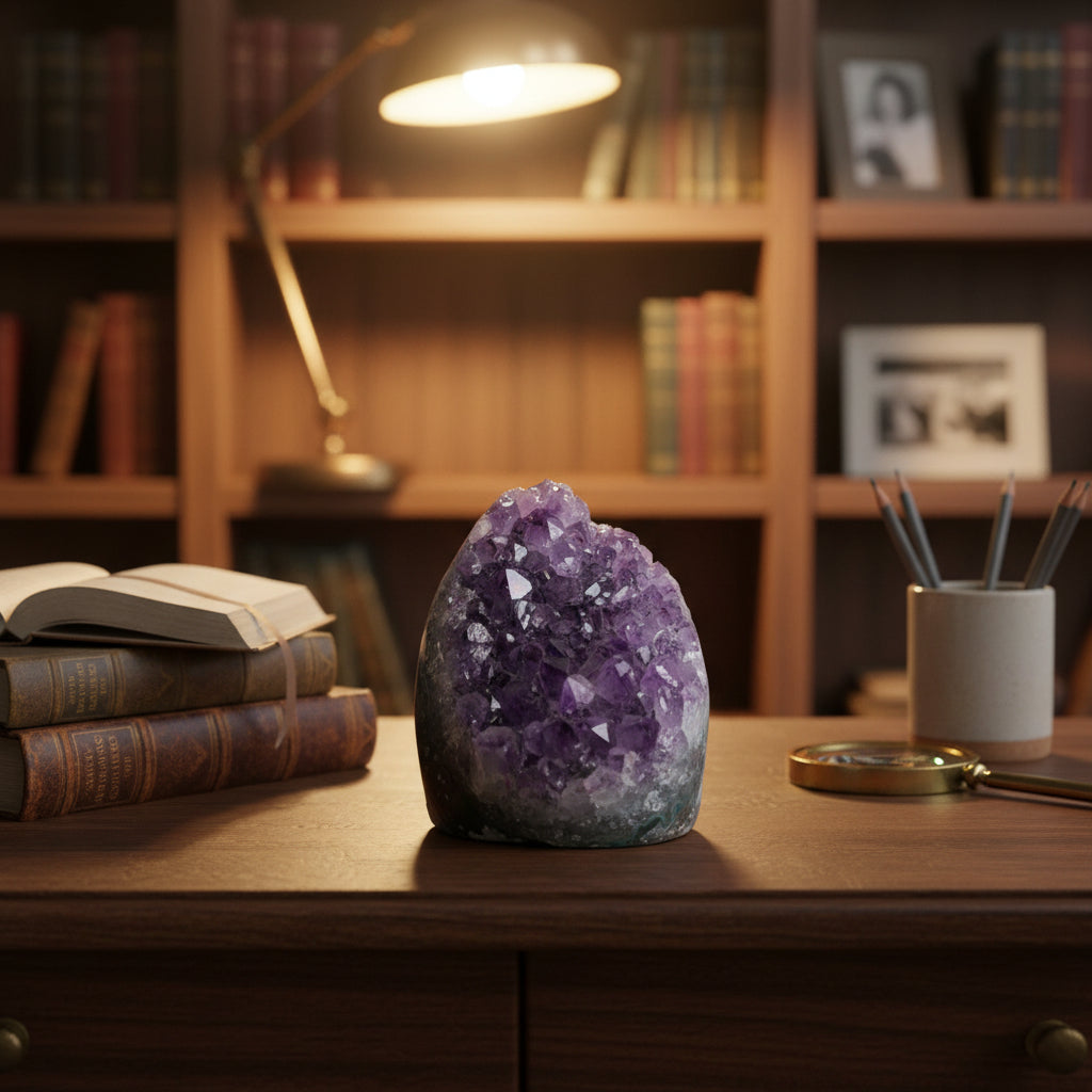 Brazilian Amethyst Cut Base Cluster