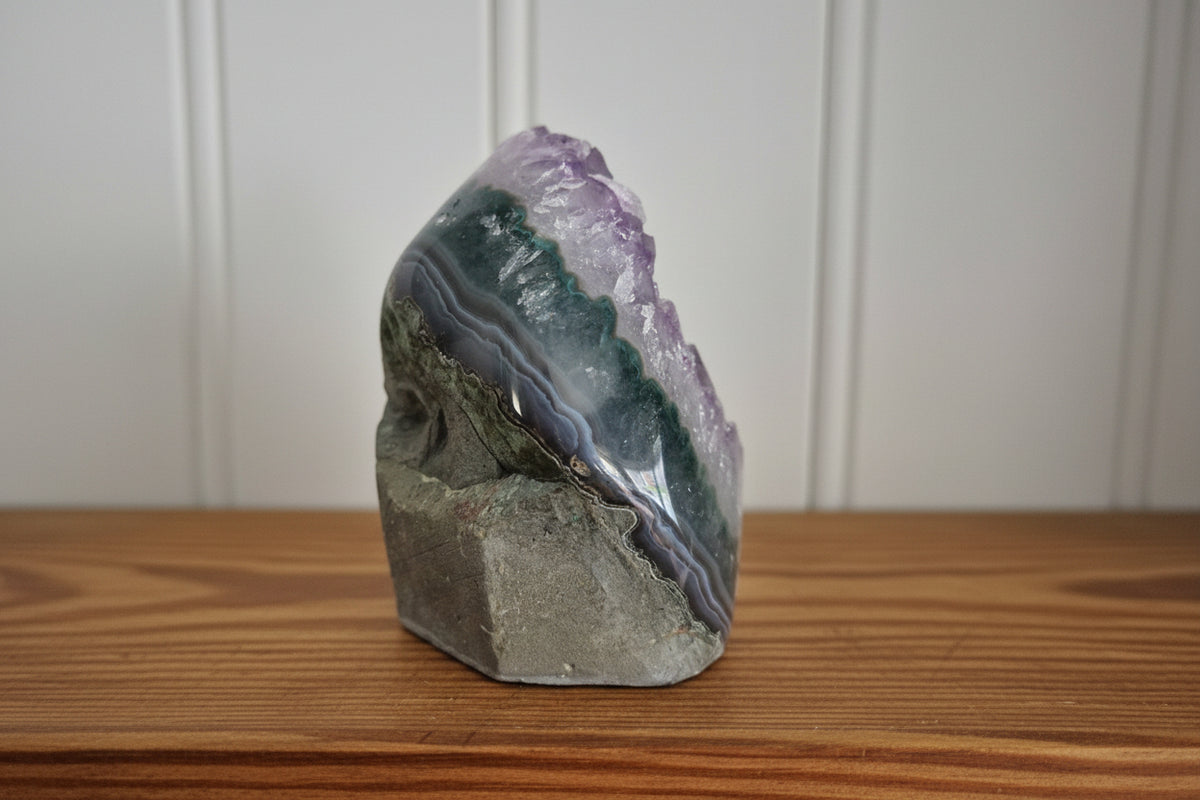 Brazilian Amethyst Cut Base Cluster
