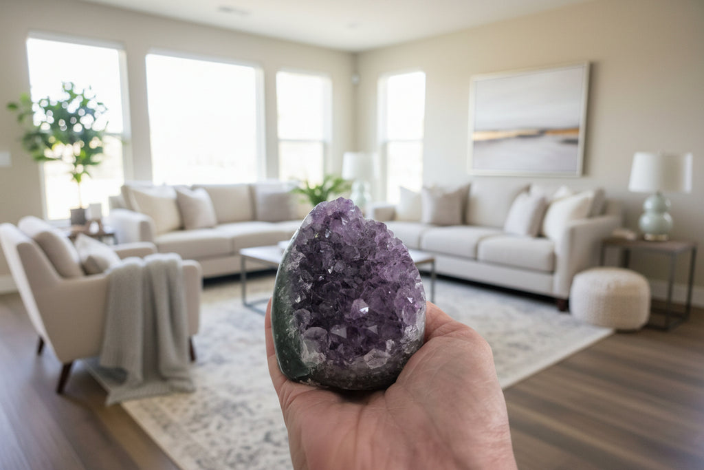 Brazilian Amethyst Cut Base Cluster