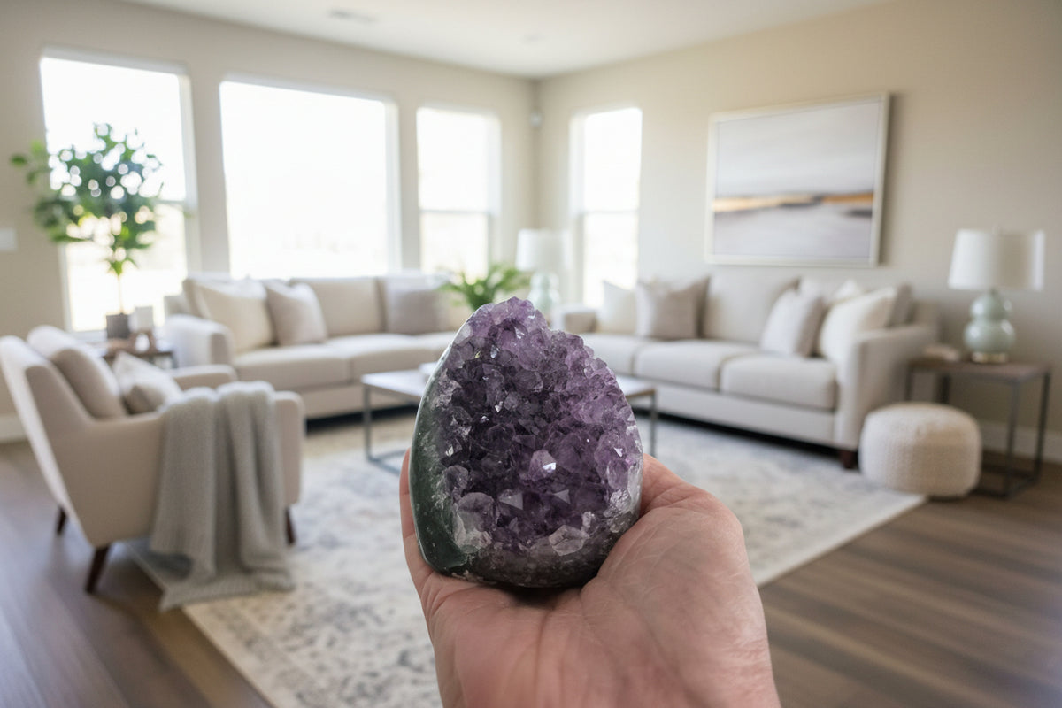 Brazilian Amethyst Cut Base Cluster